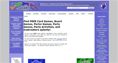 Desktop Screenshot of fun-free-party-games.com